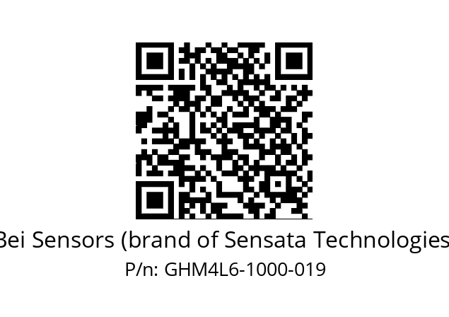  GHM4_L6//PG59//01000//G3A050// Bei Sensors (brand of Sensata Technologies) GHM4L6-1000-019