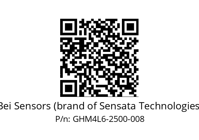  GHM4_L6//9G59//02500//G3R020// Bei Sensors (brand of Sensata Technologies) GHM4L6-2500-008