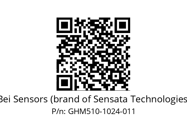   Bei Sensors (brand of Sensata Technologies) GHM510-1024-011