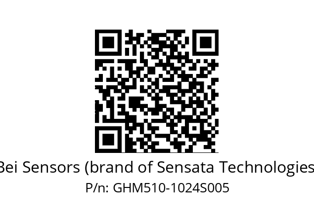   Bei Sensors (brand of Sensata Technologies) GHM510-1024S005