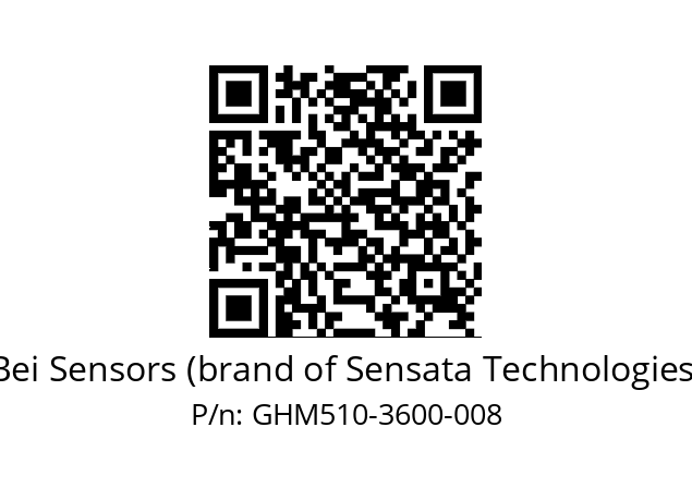   Bei Sensors (brand of Sensata Technologies) GHM510-3600-008