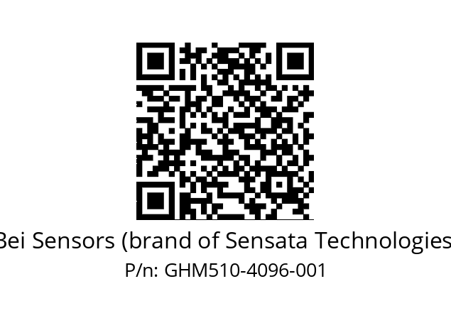   Bei Sensors (brand of Sensata Technologies) GHM510-4096-001