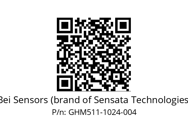  GHM5_11//5GT9//01024//G6R//--30-- Bei Sensors (brand of Sensata Technologies) GHM511-1024-004