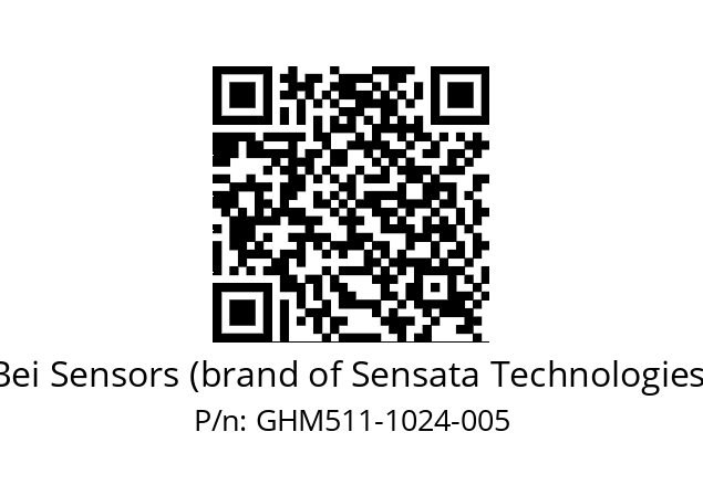  GHM5_11//5GT9//01024//G8R//--30-- Bei Sensors (brand of Sensata Technologies) GHM511-1024-005