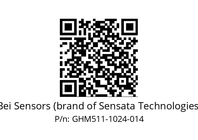  GHM5_11//5G59//01024//G3R020// Bei Sensors (brand of Sensata Technologies) GHM511-1024-014