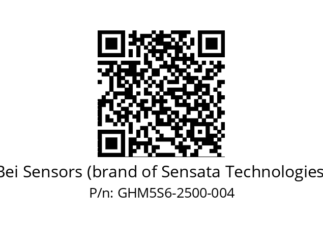   Bei Sensors (brand of Sensata Technologies) GHM5S6-2500-004