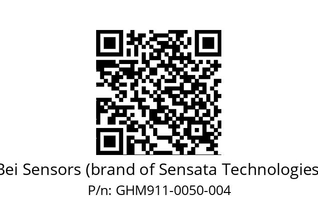  GHM9_11//2G29//00050//GBR//--07-- Bei Sensors (brand of Sensata Technologies) GHM911-0050-004