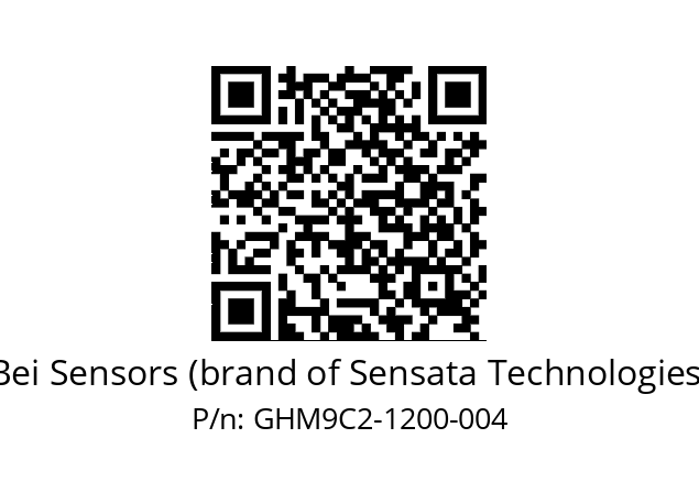  GHM9_C2//5G5A//01200//G6R// Bei Sensors (brand of Sensata Technologies) GHM9C2-1200-004