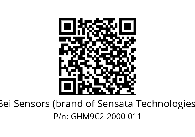  GHM9_C2//2G29//02000//G6R// Bei Sensors (brand of Sensata Technologies) GHM9C2-2000-011