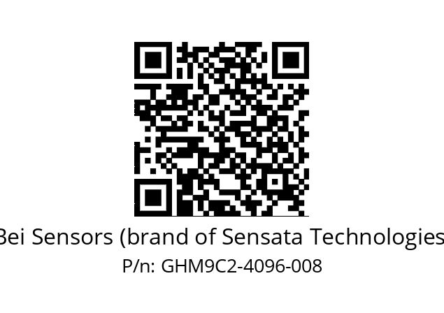  GHM9_C2//5G59//04096//G8R// Bei Sensors (brand of Sensata Technologies) GHM9C2-4096-008