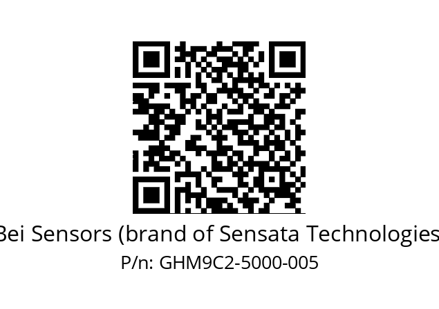  GHM9_C2//2G27//05000//G6R// Bei Sensors (brand of Sensata Technologies) GHM9C2-5000-005