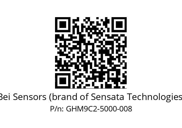  GHM9_C2//2G29//05000//G8R// Bei Sensors (brand of Sensata Technologies) GHM9C2-5000-008