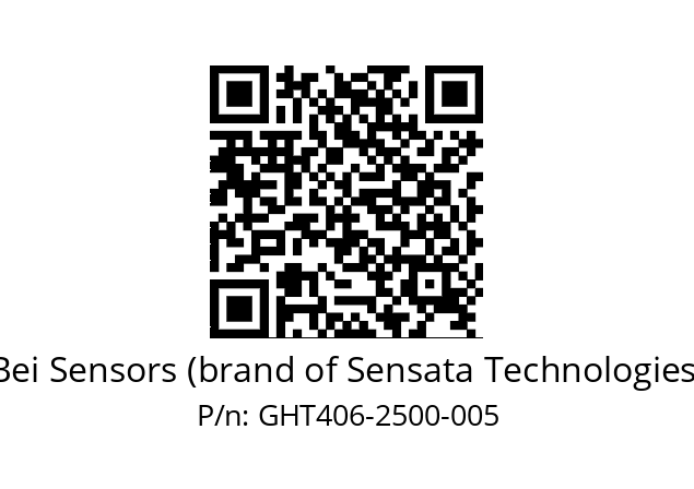  GHT4_06//9G59//02500//G3R020// Bei Sensors (brand of Sensata Technologies) GHT406-2500-005