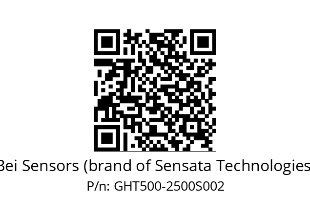   Bei Sensors (brand of Sensata Technologies) GHT500-2500S002