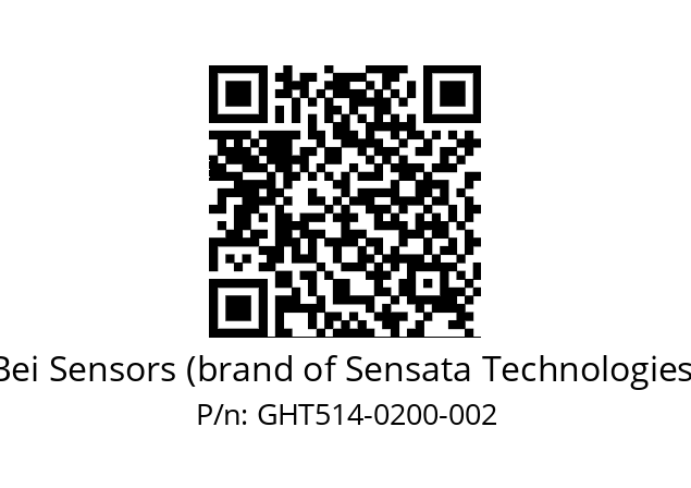   Bei Sensors (brand of Sensata Technologies) GHT514-0200-002