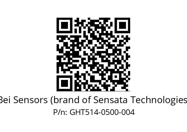   Bei Sensors (brand of Sensata Technologies) GHT514-0500-004