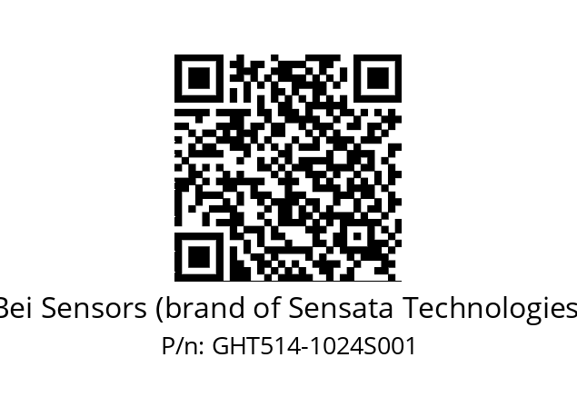   Bei Sensors (brand of Sensata Technologies) GHT514-1024S001