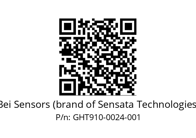  GHT9_10//5G59//00024//G6R// Bei Sensors (brand of Sensata Technologies) GHT910-0024-001