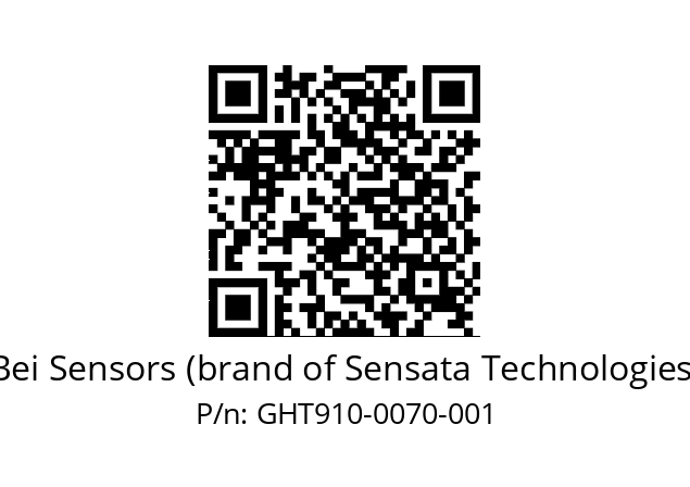  GHT9_10//5G59//00070//G3R020// Bei Sensors (brand of Sensata Technologies) GHT910-0070-001