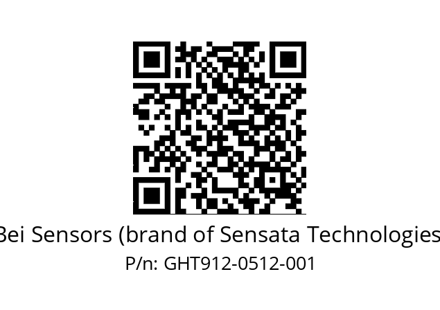  GHT9_12//5G59//00512//G6R// Bei Sensors (brand of Sensata Technologies) GHT912-0512-001