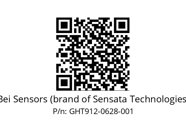  GHT9_12//5G59//00628//G6R// Bei Sensors (brand of Sensata Technologies) GHT912-0628-001