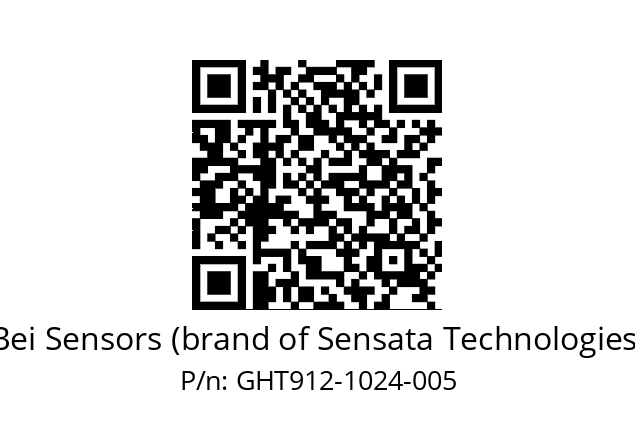  GHT9_12//3G39//01024//G6R// Bei Sensors (brand of Sensata Technologies) GHT912-1024-005