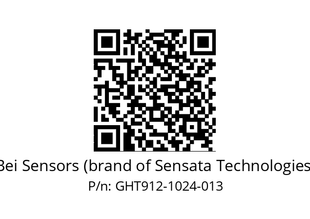  GHT9_12//5G29//01024//G6R// Bei Sensors (brand of Sensata Technologies) GHT912-1024-013