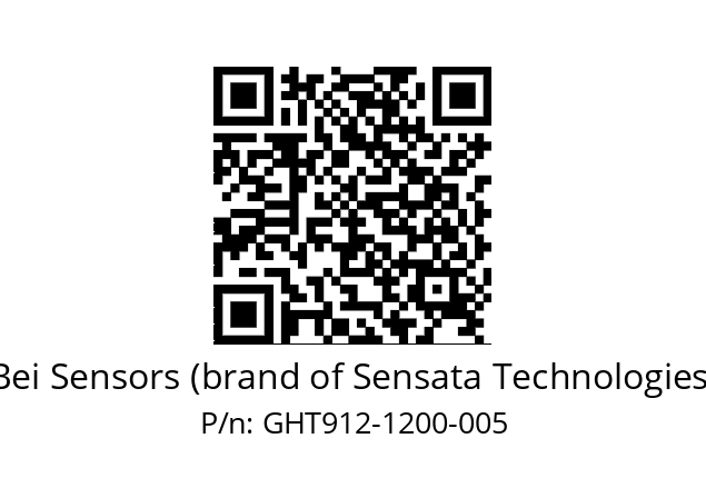  GHT9_12//5G59//01200//G6R// Bei Sensors (brand of Sensata Technologies) GHT912-1200-005