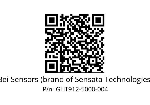  GHT9_12//5G55//05000//G6R// Bei Sensors (brand of Sensata Technologies) GHT912-5000-004