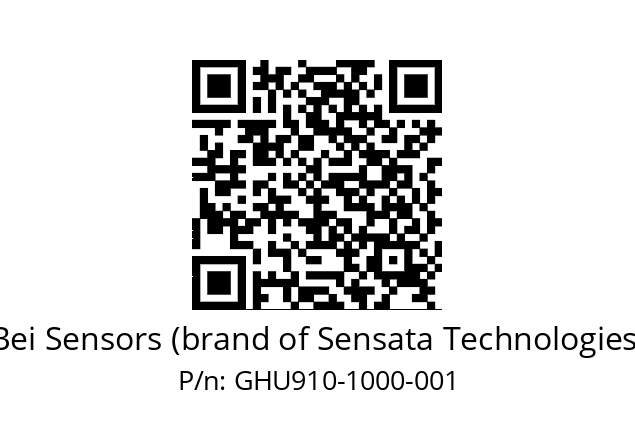  GHU9_10//5G59//01000//G3R020//U0---- Bei Sensors (brand of Sensata Technologies) GHU910-1000-001