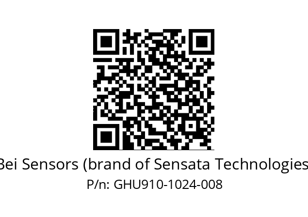  GHU9_10//5G29//01024//G6R//U0D4-- Bei Sensors (brand of Sensata Technologies) GHU910-1024-008