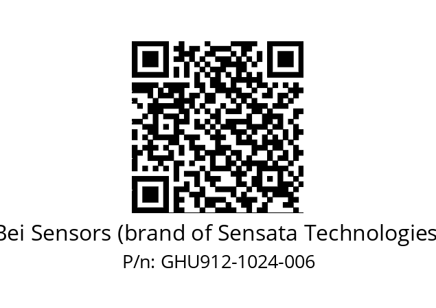  GHU9_12//5GH9//01024//G3R020//U0---- Bei Sensors (brand of Sensata Technologies) GHU912-1024-006