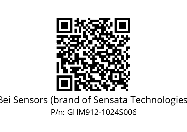   Bei Sensors (brand of Sensata Technologies) GHM912-1024S006