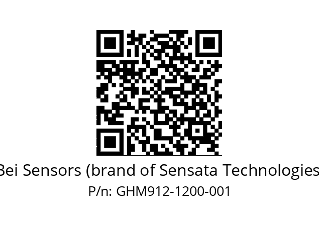  GHM9_12//5G59//01200//G6R// Bei Sensors (brand of Sensata Technologies) GHM912-1200-001