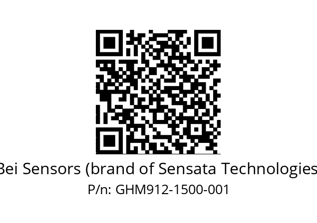  GHM9_12//5G59//01500//G6R// Bei Sensors (brand of Sensata Technologies) GHM912-1500-001