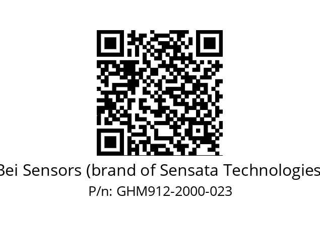  GHM9_12//5G59//02000//G3R030// Bei Sensors (brand of Sensata Technologies) GHM912-2000-023