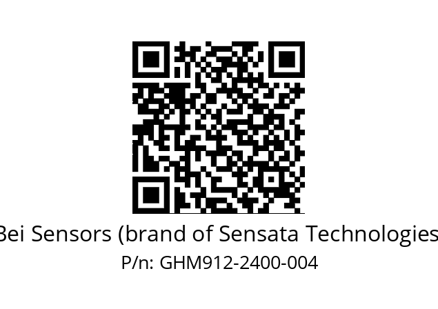  GHM9_12//5GT9//02400//G3A030// Bei Sensors (brand of Sensata Technologies) GHM912-2400-004