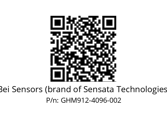  GHM9_12//5G59//04096//G6R// Bei Sensors (brand of Sensata Technologies) GHM912-4096-002