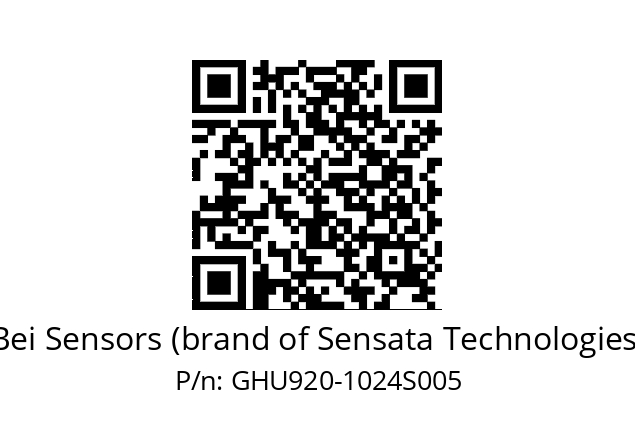  GHU9S20//5GTA//01024//G3R110//U0D48E Bei Sensors (brand of Sensata Technologies) GHU920-1024S005