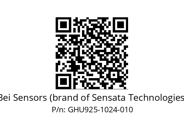  GHU9_25//5G59//01024//G3R020//U0---- Bei Sensors (brand of Sensata Technologies) GHU925-1024-010