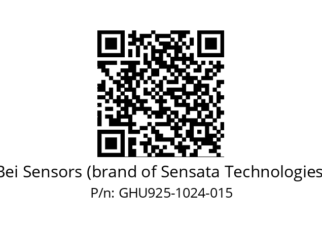  GHU9_25//5G59//01024//G8R//U0DA-- Bei Sensors (brand of Sensata Technologies) GHU925-1024-015