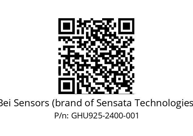  GHU9_25//2G29//02400//G6R//U0---- Bei Sensors (brand of Sensata Technologies) GHU925-2400-001