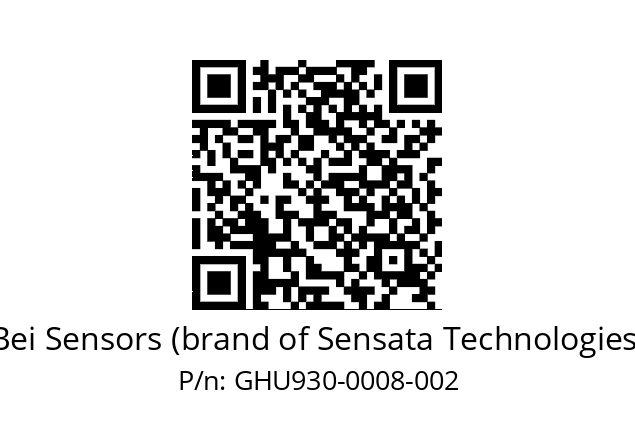  GHU9_30//5G59//00008//G3R100// Bei Sensors (brand of Sensata Technologies) GHU930-0008-002