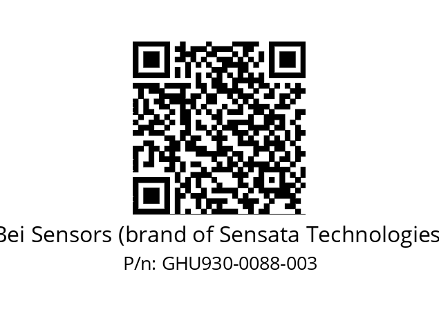  GHU9_30//5G59//00088//G6R// Bei Sensors (brand of Sensata Technologies) GHU930-0088-003