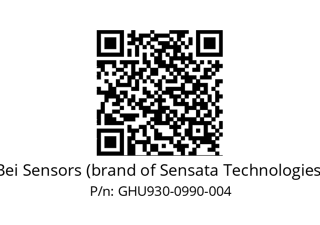  GHU9_30//5G59//00990//G6R// Bei Sensors (brand of Sensata Technologies) GHU930-0990-004