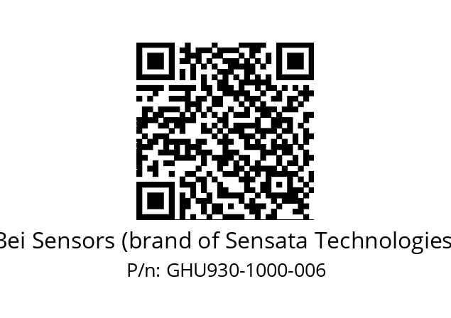  GHU9_30//3G39//01000//G6R// Bei Sensors (brand of Sensata Technologies) GHU930-1000-006