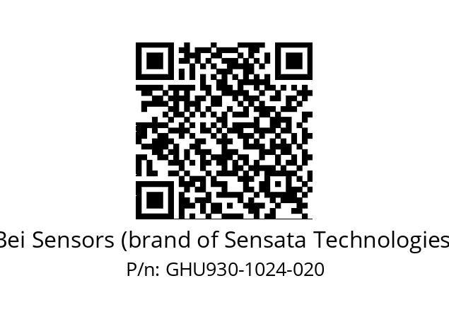  GHU9_30//5G59//01024//G3R030// Bei Sensors (brand of Sensata Technologies) GHU930-1024-020