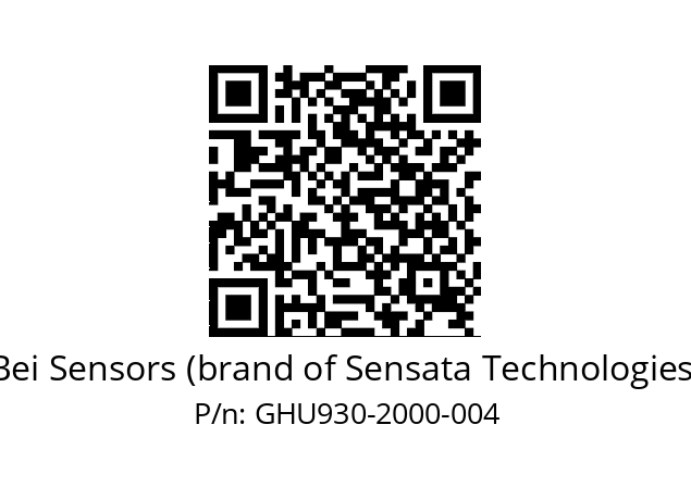  GHU9_30//5G59//02000//G3R020// Bei Sensors (brand of Sensata Technologies) GHU930-2000-004