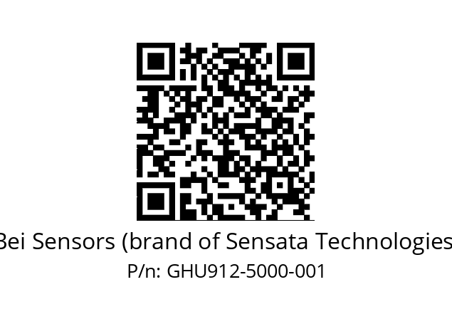  GHU9_12//2G29//05000//G3R020//U0---- Bei Sensors (brand of Sensata Technologies) GHU912-5000-001