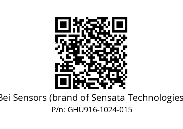  GHU9_16//5G29//01024//GTR//U0---- Bei Sensors (brand of Sensata Technologies) GHU916-1024-015